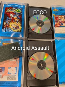 Vintage Sega Genesis / Sega CD Games Lot (8) &ndash; UNTESTED