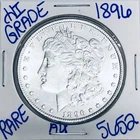 1896 MORGAN SILVER DOLLAR AUTHENTIC HI GRADE U.S. MINT COIN FREE SHIPPING 5652