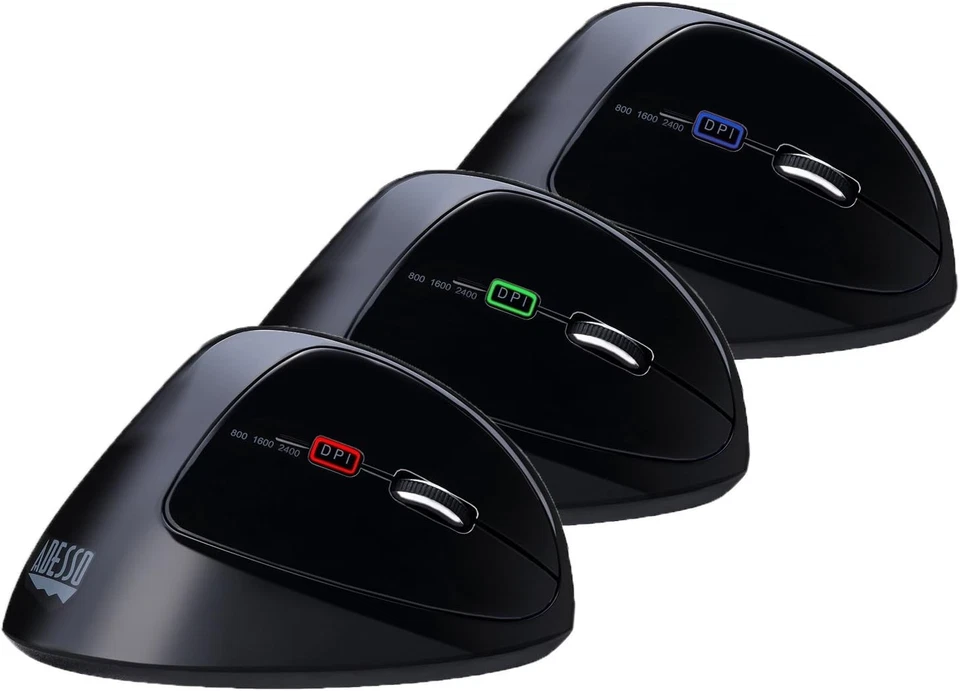 Adesso iMouse E30; RF Wireless; Office, Button RF Wireless Optical Mouse 2400DPI - Image 2 of 4