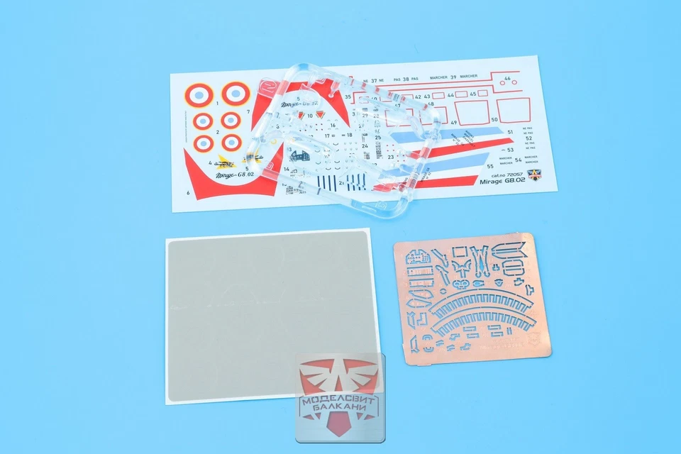 Modelsvit Mirage G8 / 02  72057-1/72 - Photo 3/4