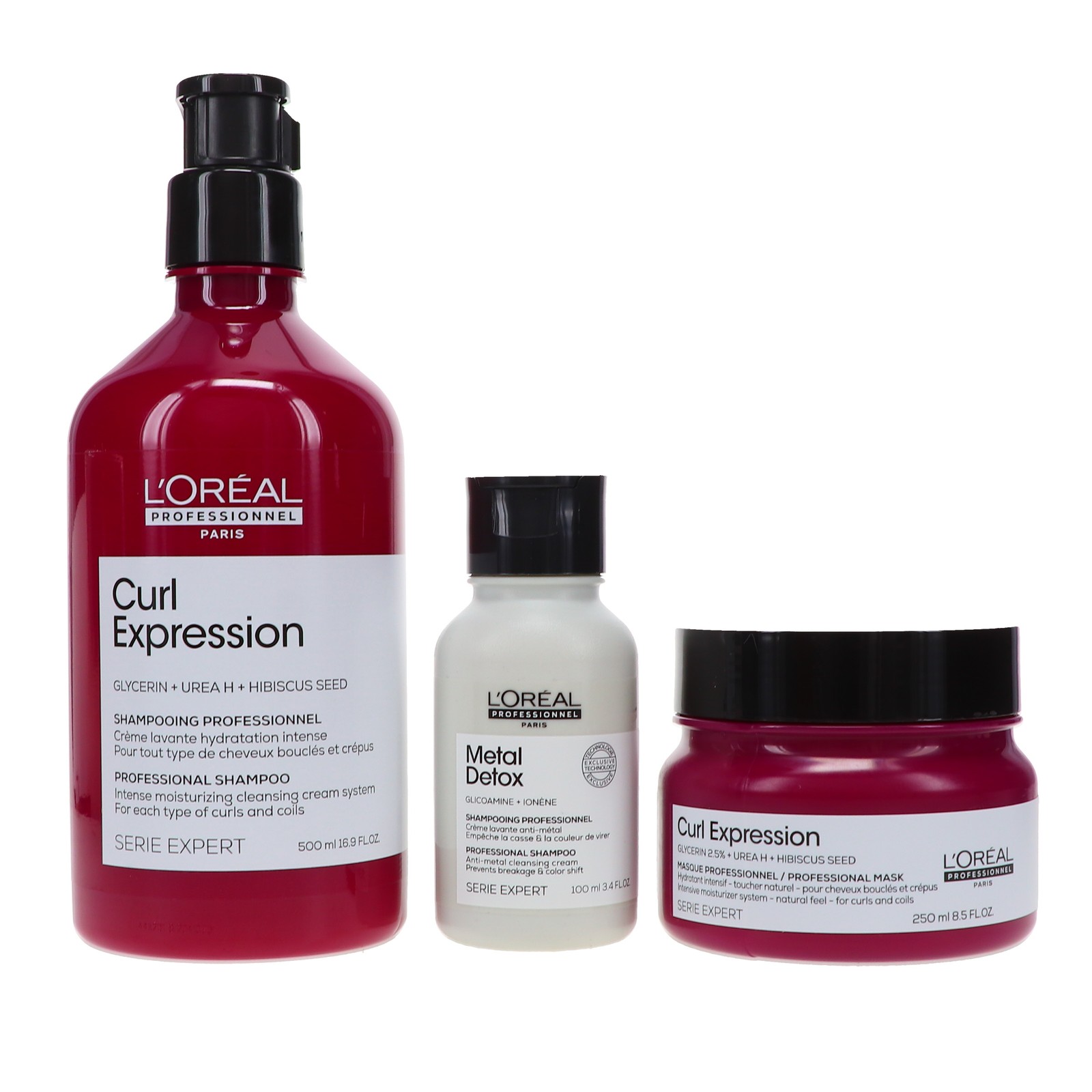 L'Oreal Professionnel Curl Expression 3 Piece Kit
