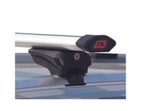 DachtrÄGer G3 Clop Aluminium Airflow FÜR Seat Leon ST AB 2020 MIT Reling