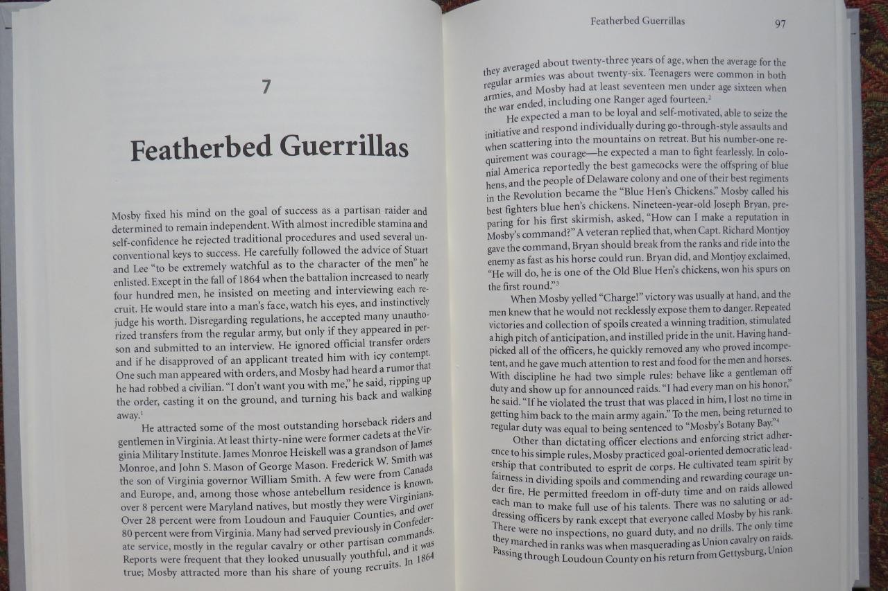 GRAY GHOST - LIFE OF COL JOHN SINGLETON MOSBY - CONFEDERATE RAIDER DJ IN BRODART
