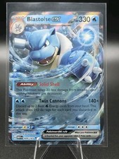 Blastoise ex 009/165 Sv: Scarlet & Violet 151 Holo - Pokémon TCG - NM