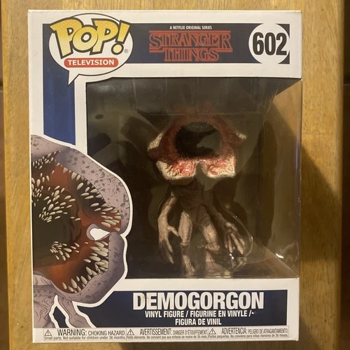 Funko Pop! Television Stranger Things 602 Demogorgon Deluxe Vinyl Figure New