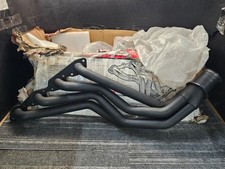 Qty 2 Flowtech Headers Power Plenum Full Length Tube Headers - Black Paint Qty 2 Flowtech Headers Power Plenum Full Length Tube Headers - Black Paint