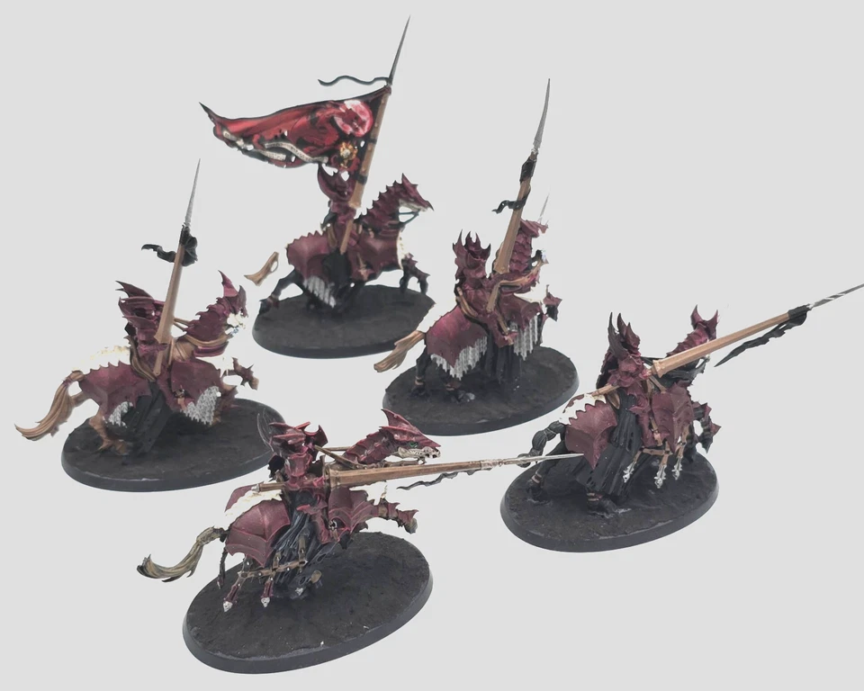 Blood Knights Soulblight Gravelords  Warhammer Age of Sigmar painted - Bild 2 von 2