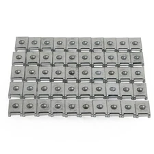 50x Motorcycle Faring Bolt Nut Zinc-plated Screw Clip Speedclips 6mm For Honda