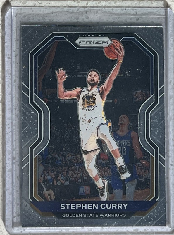 2020‑21 Panini Prizm Base #159 Stephen Curry Golden State Warriors