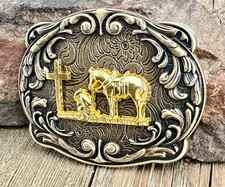 Metal Fashion Belt Buckle For Belt Strap 1-1/2"