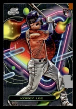 2023 Topps Cosmic Chrome #135 Korey Lee Rookie Houston Astros