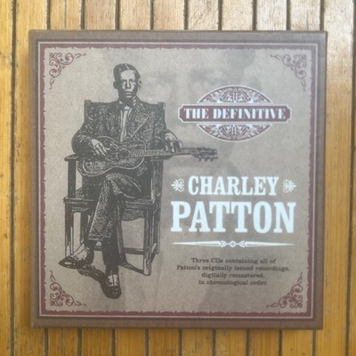 The Definitive Charley Patton UK 3 CD Box Set Blues