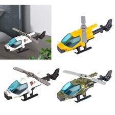 Giocattolo per aeroplano in elicottero in lega pressofusa, ornamento regalo per