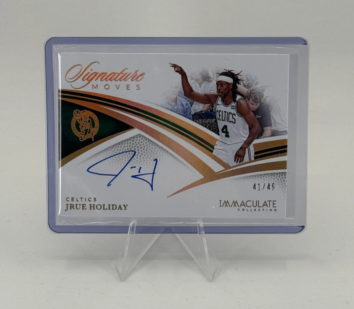 Jrue Holiday Basketball Autographed Sports Trading Cards 