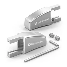 Aluminum Silver Seat Release Lever Knob Latch Handle For Ford Mustang 2005-2014