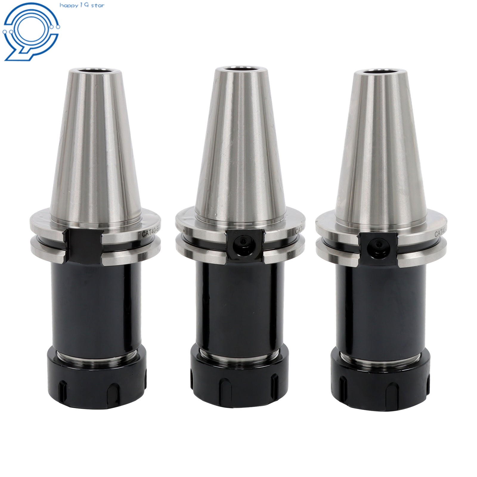 Precision High Speed CAT40-ER32-4 Collet Chuck Tool Holder 3pc G25 Balanced thumbnail 3