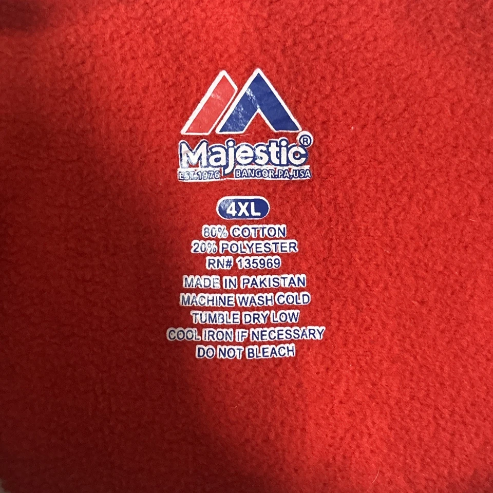 Suéter con capucha Majestic MLB Anaheim Angeles #27 Mike Trout 4XL Foto 2 de 4