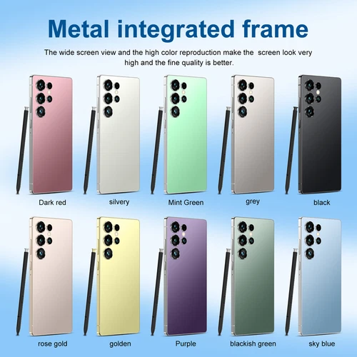 New S25 Ultra 5G Smartphone 7.3" Factory Unlocked Android Cellphones Dual SIM - Picture 17 of 34