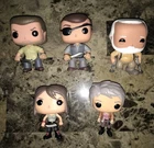 Funko Pop The Walking Dead Rick, The Governor, Hershel, Maggie And Carrol