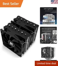 Advanced 6 Heat Pipes Peerless Assassin CPU Cooler | Airflow 66.17 CFM, 25.6 dB