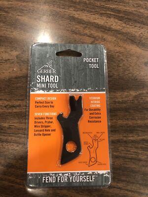 GERBER Shard Keychain/Pocket 7 Function Mini-Tool