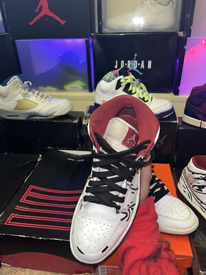 cartoon custom jordan 1