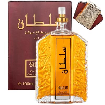 Dubai Perfume for Men -Sultan Gold Perfume Oil, Elegant & Long Lasting 3.4Fl.oz