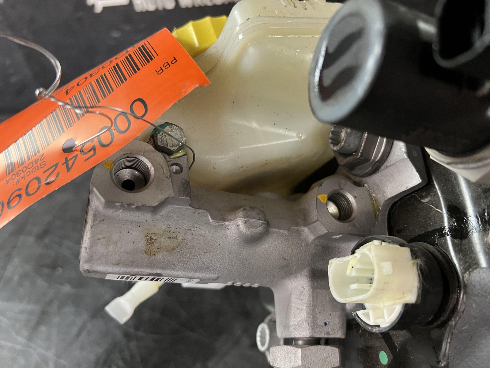 11-18 BENTLEY CONTINENTAL GT POWER BRAKE BOOSTER W/ MASTER CYLINDER 3W1612105F