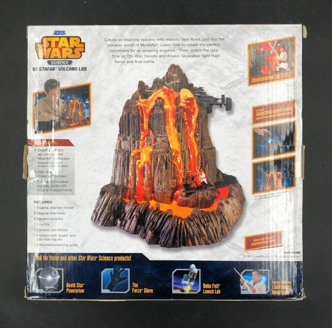 Uncle Milton Star Wars Science Mustafar Erupting Volcano Lab NEW