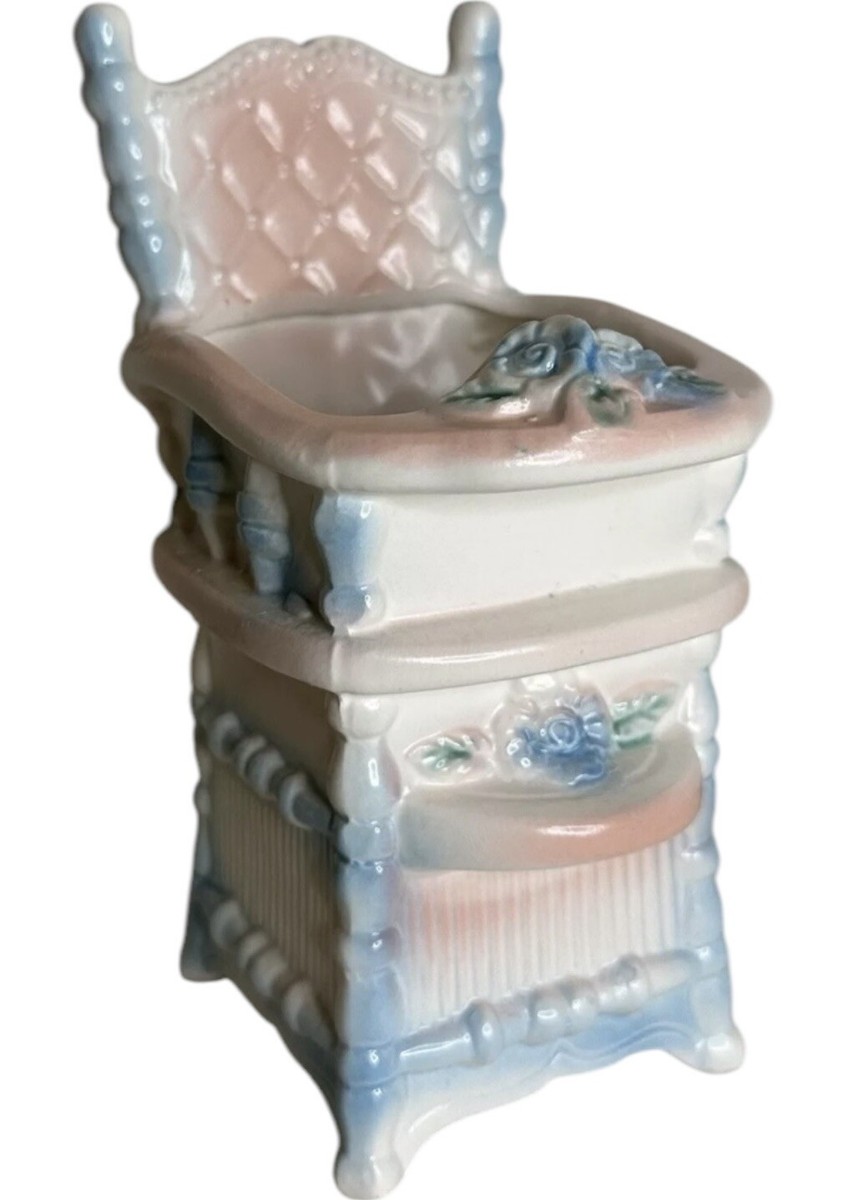Nokko plants Vintage Napcoware C-8022 High Chair Baby Nursery Planter