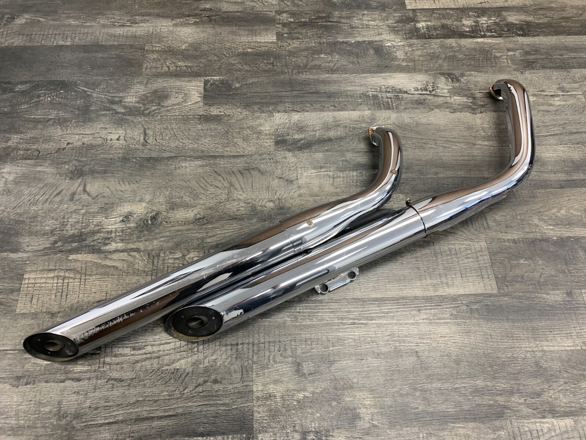Kawasaki Vulcan 900 Factory OEM Exhaust Muffler Pipes for Kawasaki Vulcan 900 Factory OEM Exhaust Muffler Pipes for