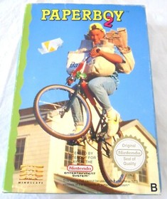 paperboy 2 authentique version originale nintendo nes espagnole