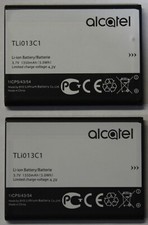 2x New Original Alcatel Battery for Go Flip / Flip 2 / QUICKFLIP 4044 - TLi013C1