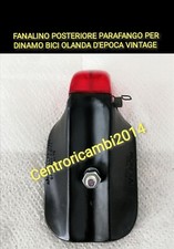 Lot 7 Feux Arrière Vélo D’époque – Prismatiques Pour Carbure + Ampoules Osram 6V