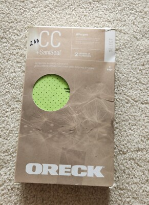 #ad #ad Oreck Vacuum Cleaner AK1CC6A Type CC SaniSeal Bags 6 NEW $10.00