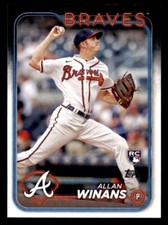 2024 Topps #494 Allan Winans Atlanta Braves RC