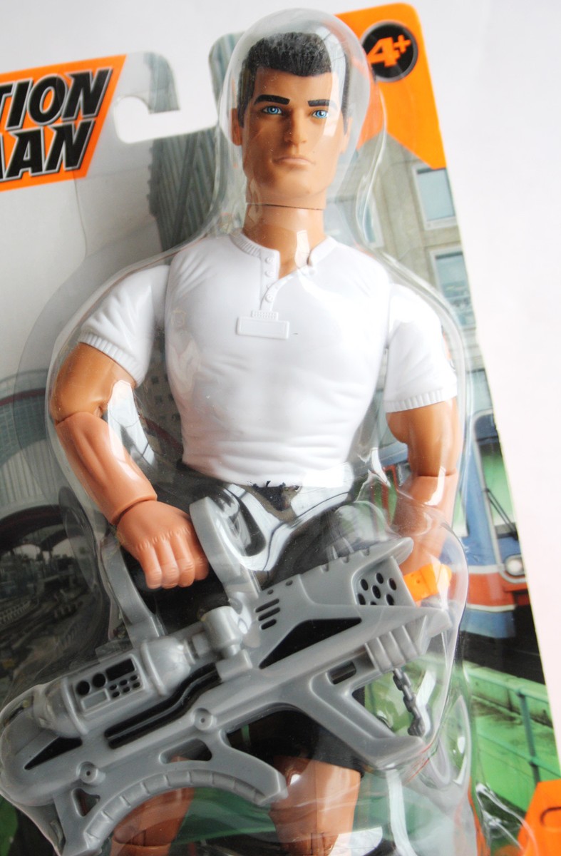RARE 2001 ACTION MAN STREET PATROL FIGURE EUROPEAN HASBRO NEW  