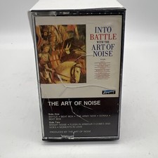 INTO BATTLE with the ART OF NOISE Cassette 1982 EP British Electro Synth Pop ...