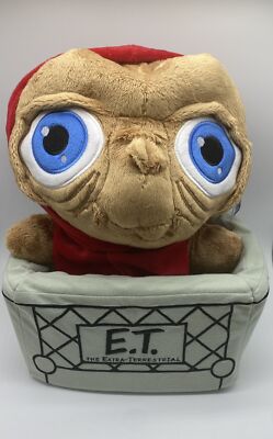 E.T. ぬいぐるみ Universal Studios E.T. Extra Terrestrial in Basket Plush New with