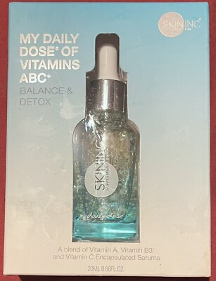 MY DAILY DOSE OF VITAMINS ABC+ Balance & Detox. SEALED AND BRAND NEW IN BOX.