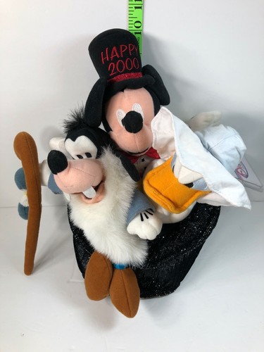Mickey Donald Goofy in Top Hats 