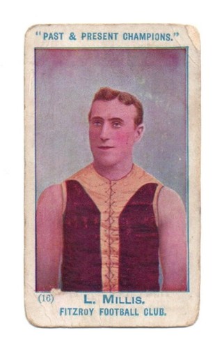1905 Wills Past & Present Champions (16) Les MILLIS Fitzroy