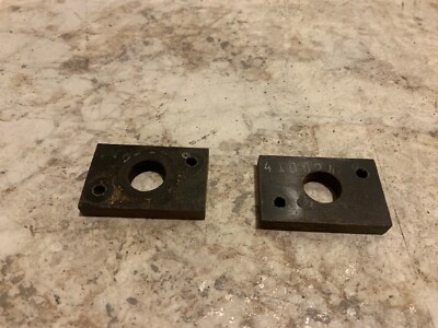 1966 Mooney M20C Mark 21 Elevator Bellcrank Support Blocks Brackets 410024-9