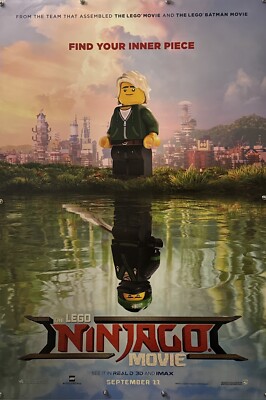 THE LEGO NINJAGO MOVIE Original One Sheet Movie Poster 2017