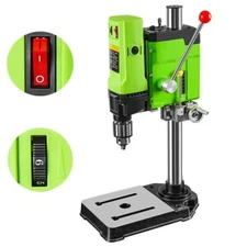 Electric Mini Drilling Machine Adjustable Speed Woodworking Bench Drill