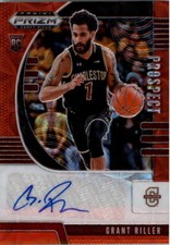 2020-21 Prizm Draft Prospect Autographs Choice Red 43 Grant Riller Auto/88