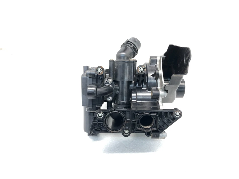 2017-2023 AUDI A4 B9 2.0L I4 40 TFSI ENGINE THERMOSTAT WATER PUMP UNIT OEM - Image 2 of 4