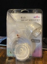 SPECTRA Wide Breast Shield Set Double Pumping Size M 24mm NEW