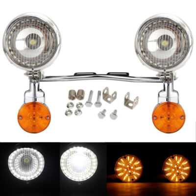 Passing Signals Lights Bar for Yamaha Road Star Silverado Midnight XV 1600 1700