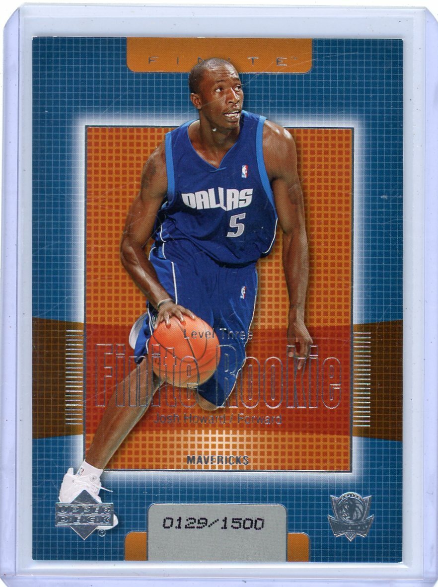 JOSH HOWARD (5) Card Basketball Lot - Rookie, Patch, Auto, Numbered view 3